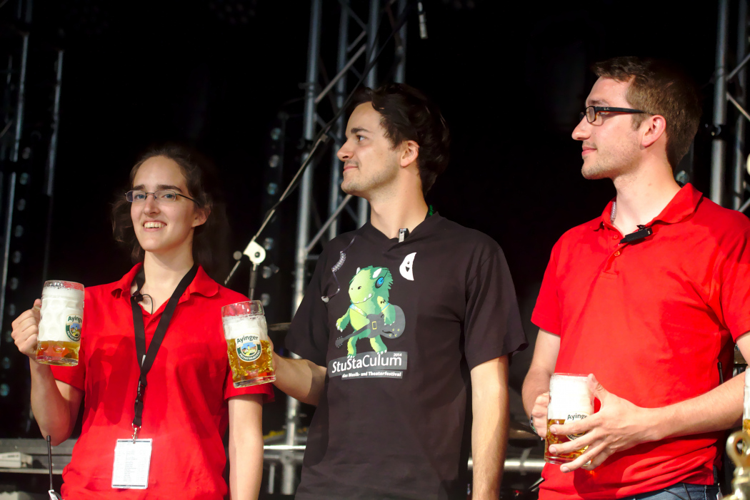 SSC2014: Zelt: Erffnung