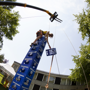 SSC2015: Gelaende: Kastenklettern