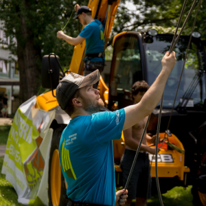 SSC2015: Gelaende: Kastenklettern