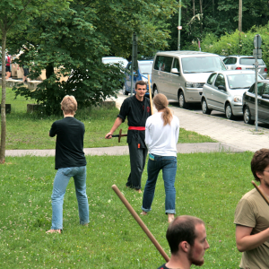 SSC2011: Gelnde: Schwertkampfworkshop mit Maximilian Schlehlein